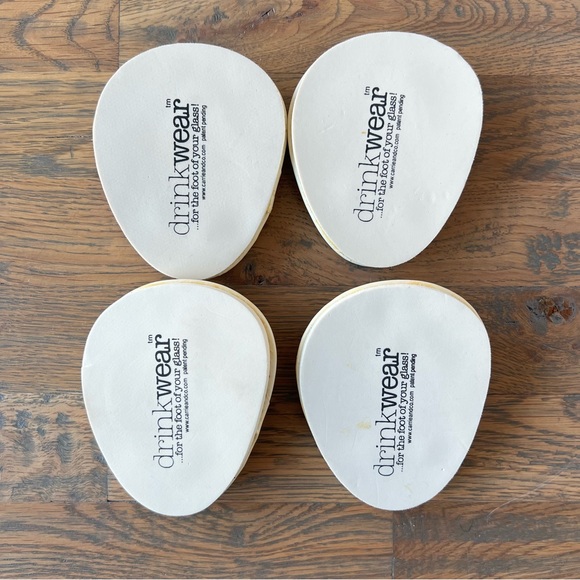 Carrie and Co Flip Flop Coasters (Set of 4) - Picture 5 of 6